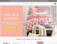 Tablet Screenshot of craneandcanopy.com